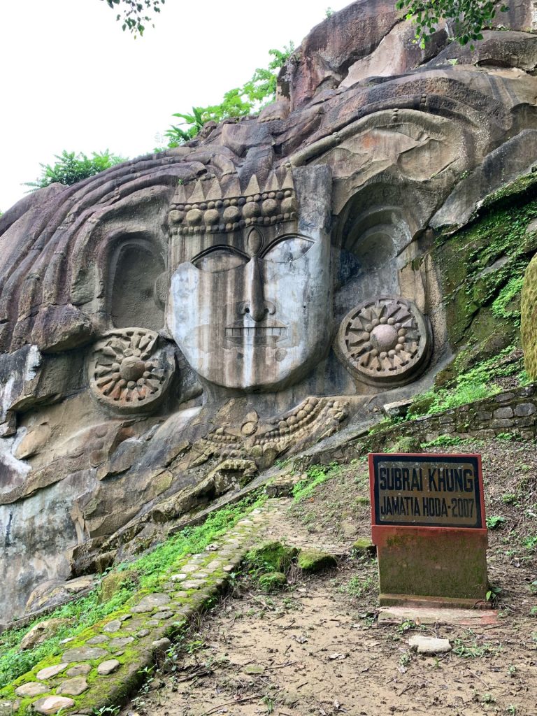 Sculptures In Unakoti One Of The Biggest Tourist Attractions In Tripura